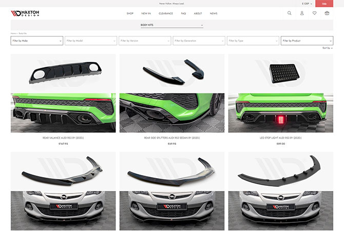 Sklep internetowy dla Maxton Design Ltd - zdjęcie 3
